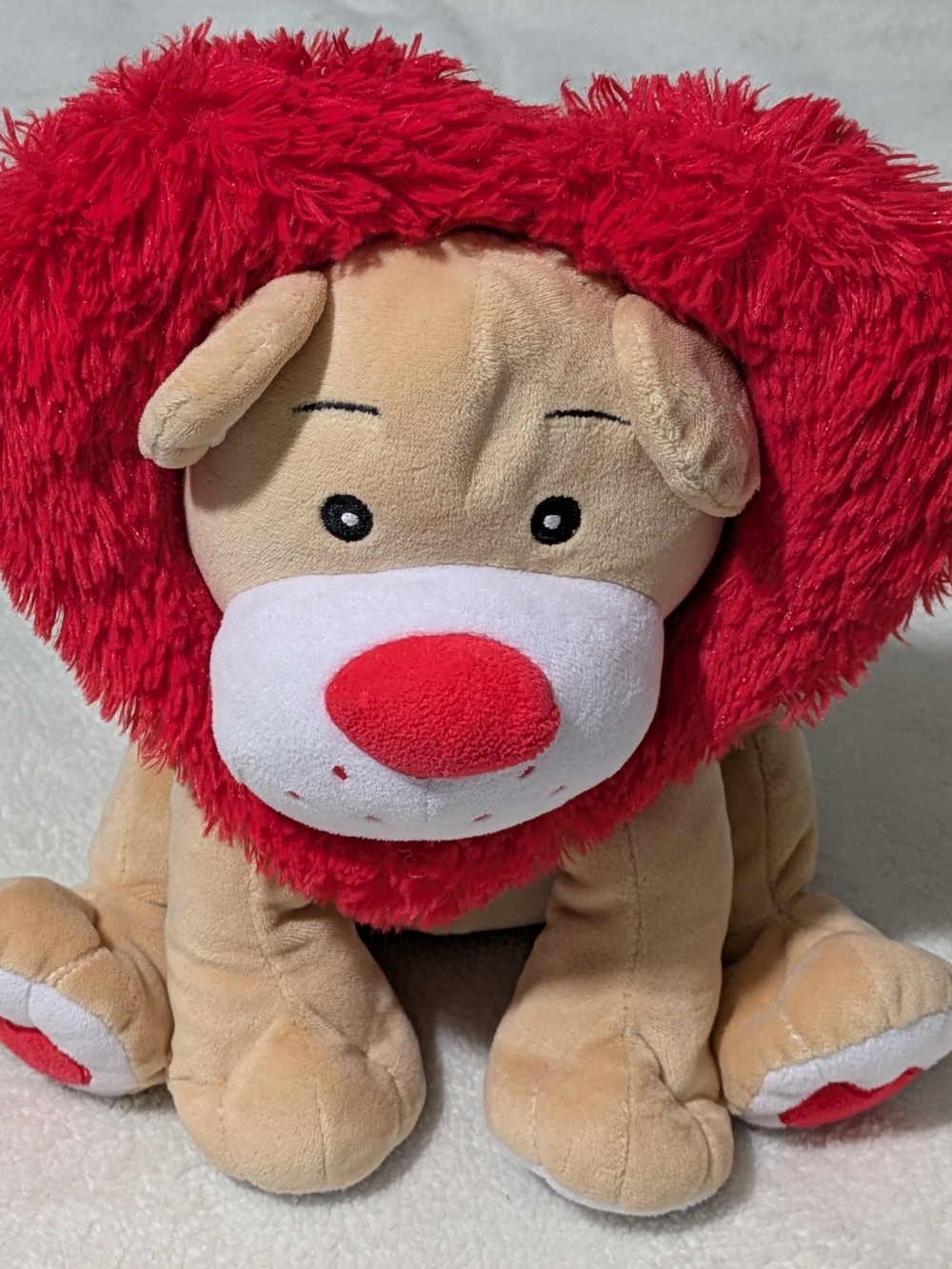 Publix Super Markets Valentine's Day "Lionheart" Plush Stuffed Animal